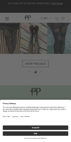 Mobile page screenshot