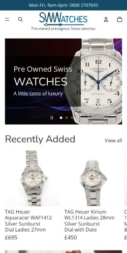 Mobile page screenshot