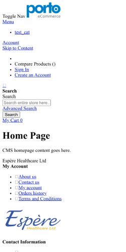 Mobile page screenshot