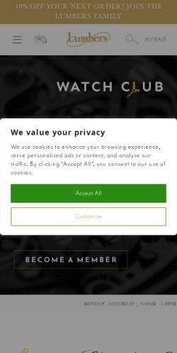 Mobile page screenshot