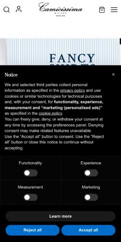 Mobile page screenshot