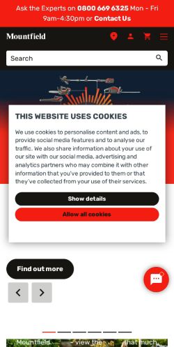 Mobile page screenshot