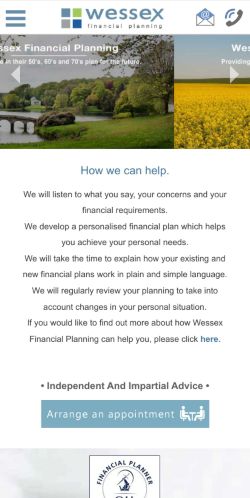 Mobile page screenshot