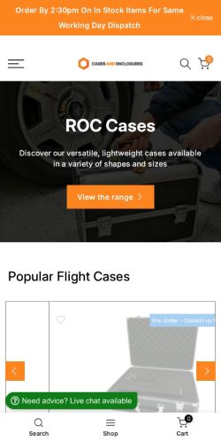 Mobile page screenshot