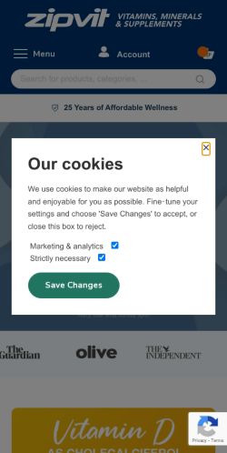 Mobile page screenshot