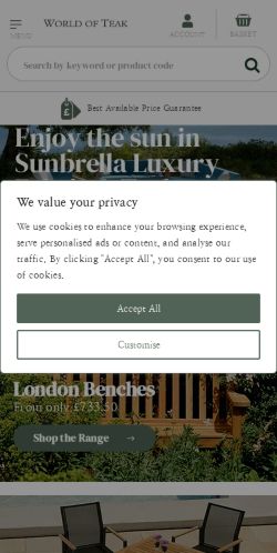 Mobile page screenshot