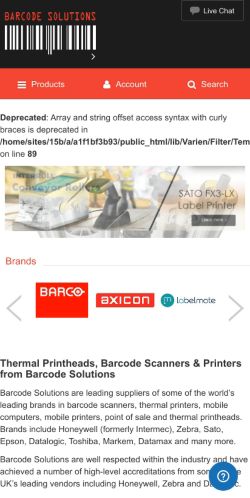 Mobile page screenshot