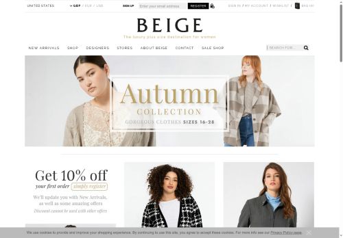 Desktop page screenshot