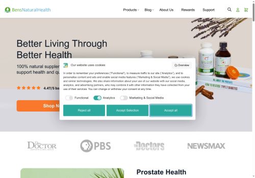 Desktop page screenshot