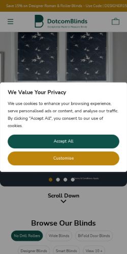 Mobile page screenshot