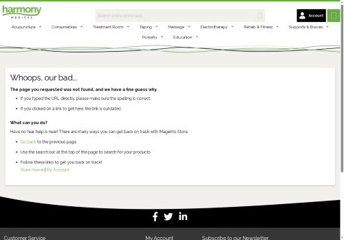 Desktop page screenshot