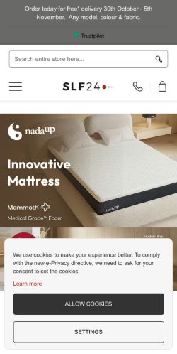 Mobile page screenshot