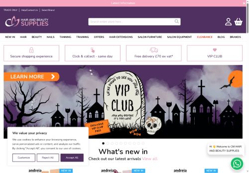Desktop page screenshot