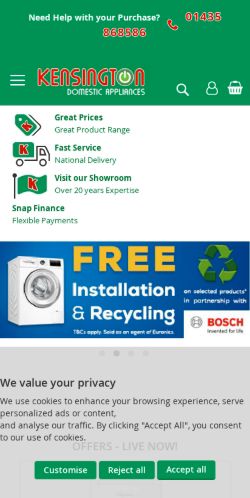 Mobile page screenshot