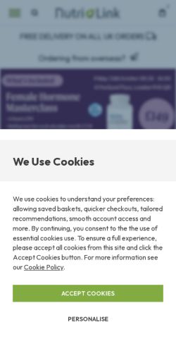 Mobile page screenshot
