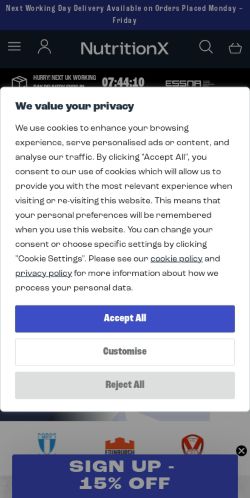 Mobile page screenshot