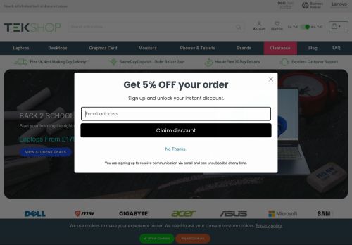 Desktop page screenshot