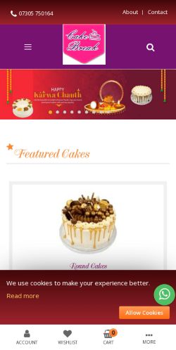 Mobile page screenshot
