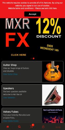 Mobile page screenshot