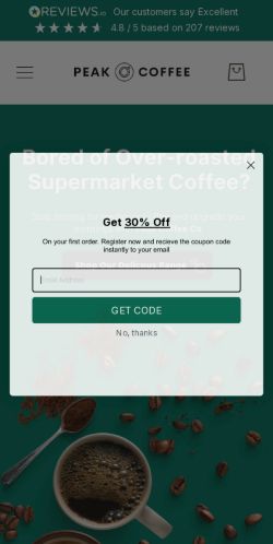 Mobile page screenshot