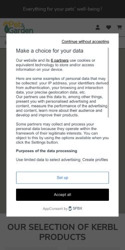Mobile page screenshot