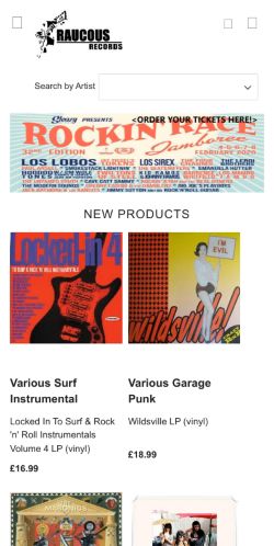 Mobile page screenshot
