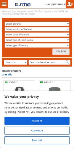 Mobile page screenshot