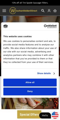 Mobile page screenshot