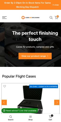 Mobile page screenshot