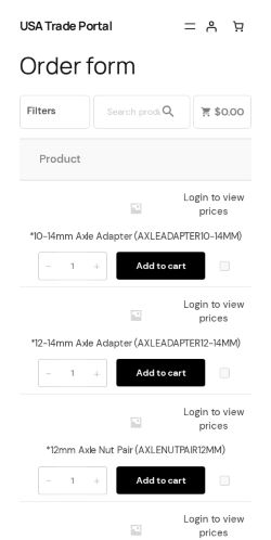 Mobile page screenshot