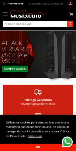 Mobile page screenshot