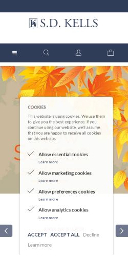Mobile page screenshot