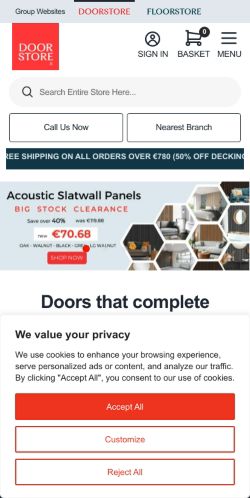 Mobile page screenshot