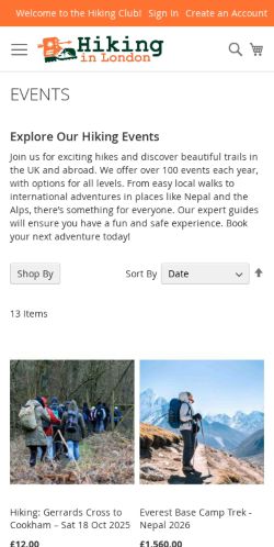 Mobile page screenshot