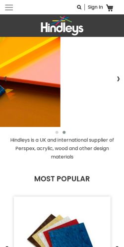 Mobile page screenshot