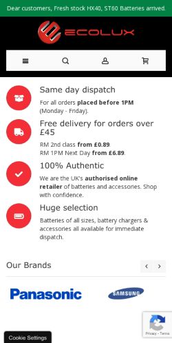 Mobile page screenshot
