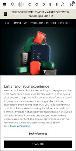 Mobile page screenshot