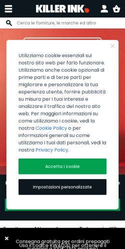Mobile page screenshot