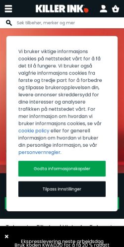 Mobile page screenshot