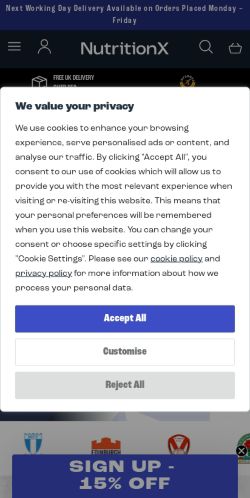 Mobile page screenshot