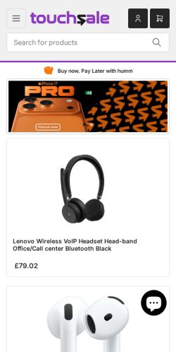 Mobile page screenshot