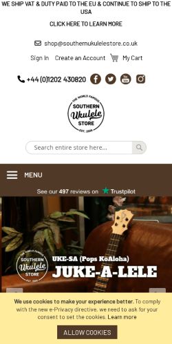 Mobile page screenshot