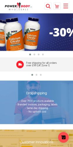 Mobile page screenshot