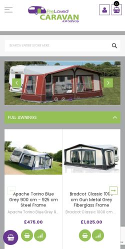 Mobile page screenshot