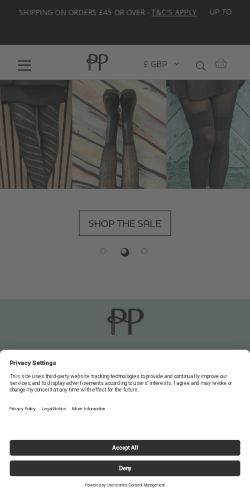 Mobile page screenshot