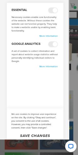 Mobile page screenshot