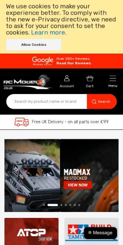 Mobile page screenshot