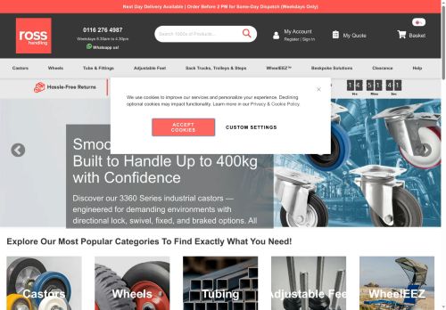 Desktop page screenshot