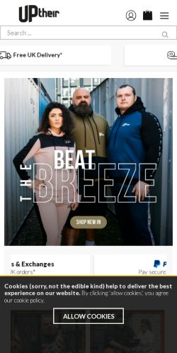 Mobile page screenshot