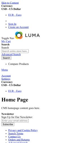 Mobile page screenshot
